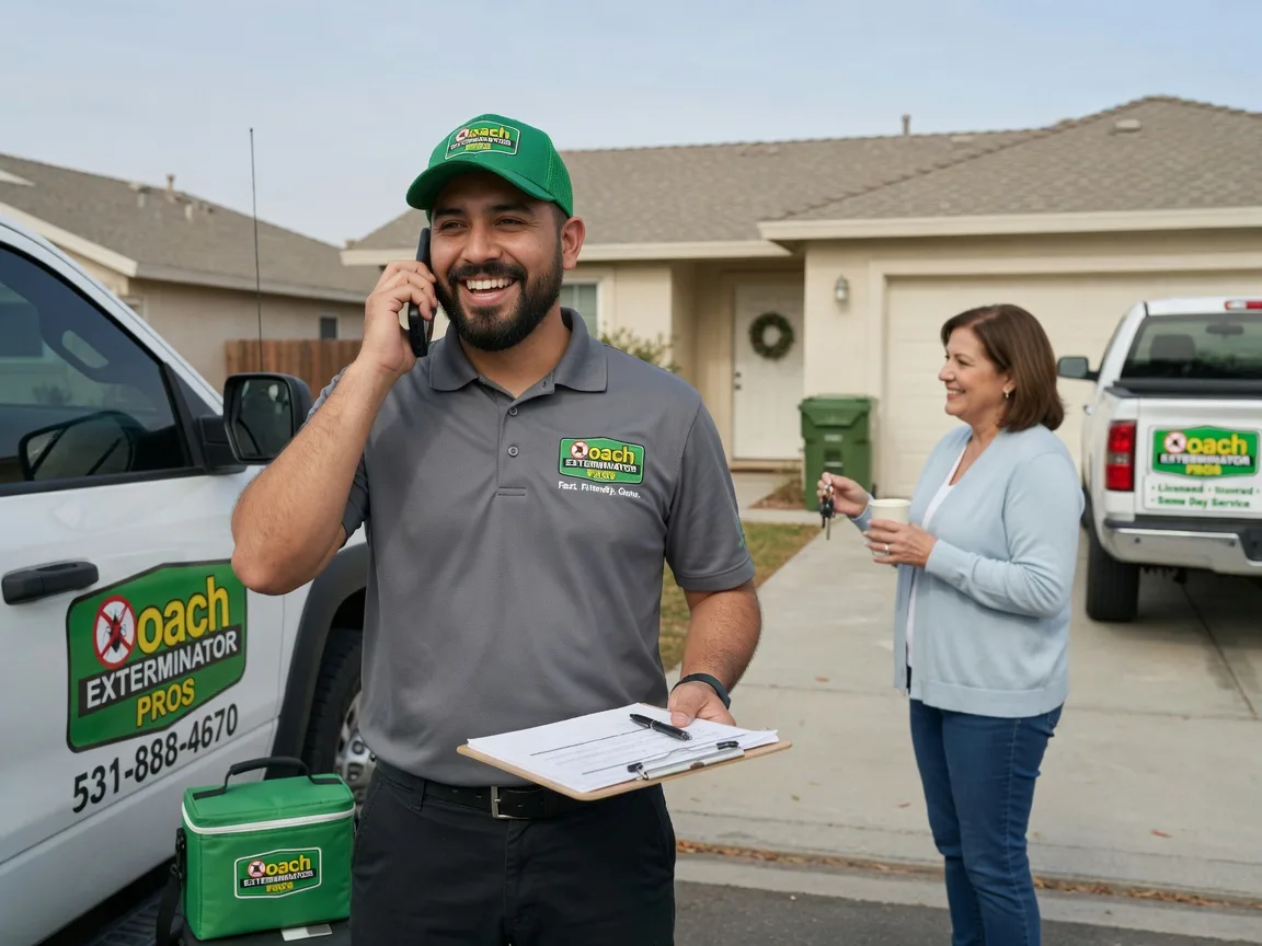 Pest Control Roach Exterminator Union Furnace, OH FAQs